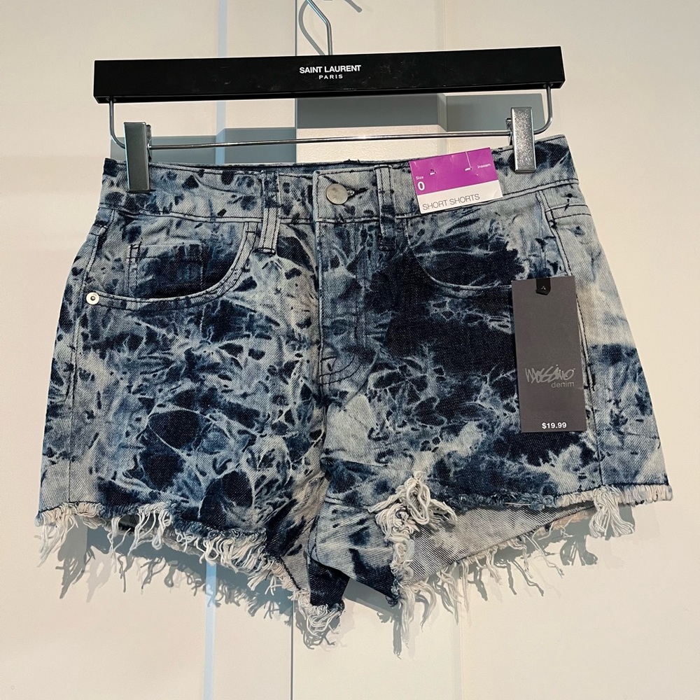 *NWT* Mossimo 25 Blue Tie-Dye Women Shorts